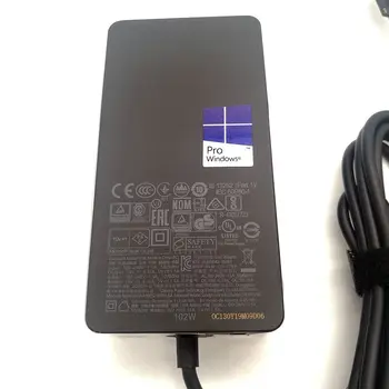 15V 6.33 A 102W nabíjačka pre Microsoft Surface Knihy 2 Notebooku s DC 5V 1.5 USB Nabíjačky