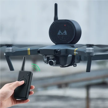 SUNNYLIFE Bezdrôtový Drone Reproduktor USB Nabíjanie Diaľkové Ovládanie Vysoká Drone Megaphone pre DJI Mavic mini/2/pro/vzduch Drone Príslušenstvo