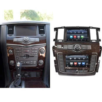 Najnovšie Dual obrazovke Android, Auto Radio Na Nissan Patrol Y62 infiniti QX80 na roky 2010-2020 auto stereo rádio multimediálny prehrávač