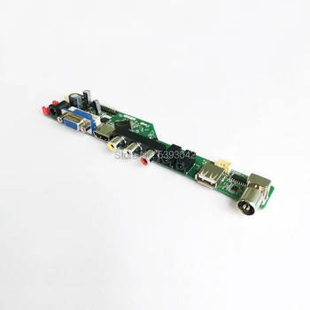 LVDS 20 Pin Pre LP133X3/LP133X4/LP133X5 matice univerzálny LCD regulátor pohonu doska 1024*768 Auta VGA USB, AV displej 1-CCFL