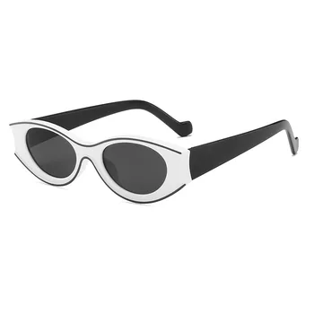 Candy Farby Cateye slnečné Okuliare Ženy Zimné 2020 Okuliare Odtiene Uv400 Veľký Rám Cat Eye Objektív, Zrkadlo Okuliare pánske Outdoorové MM97