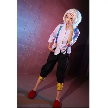 Anime Tokio Vlkolak Cosplay Juzo Suzuya Rei Cosplay Kostým Celý Set ( Biele Alebo Ružové Tričko, Nohavice Popruhy Kneecap ) Na Zákazku