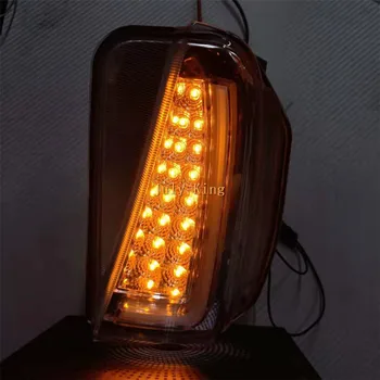 Júla Kráľ LED Svetlá pre Denné svietenie + Žltá smerovku Svetlo Prípade Toyota Prius 30 Seriál na roky 2012-, LED Predný Nárazník DRL