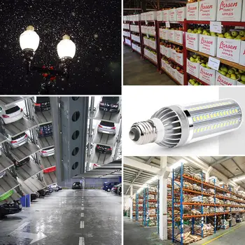 LED žiarovka 25W 35W 50W 54W ventilátor kukurica lampa high power factory sklad, dielňa vnútorné osvetlenie žiarovka E27