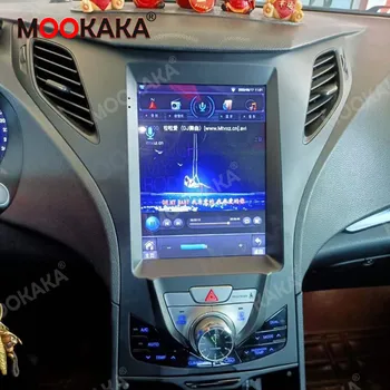 Tesla Štýl Android 10.0 64GB autorádia GPS Navigácia pre Hyundai AZERA Grandeur Vedúci Jednotky Multimediálny Prehrávač Auto Stereo Audio