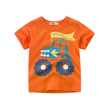 Jumpingbaby 2021 Chlapci T shirt Deti T-Shirts Letné Top Topy Dievčatá T-shirt koszulka Tracktor koszulki meskie roupa menina Enfant