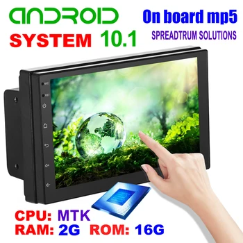 VODOOL 9210S 2DIN Android 10.1 Auto Rádio Stereo Univerzálny Multimediálny Prehrávač 7