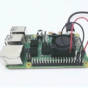 Raspberry PI 4b špeciálne chladiča ventilátor chladiča nastaviť