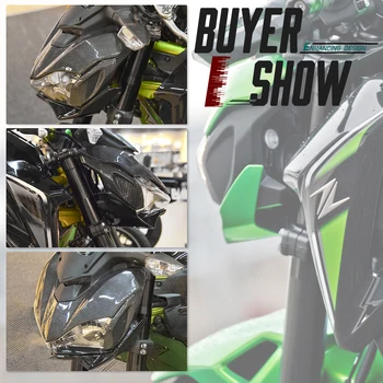 Motocykel Prednej Strane Nosa Kryt Svetlometu Panel Kapotáže Kryt Uhlíkových Vlákien Vhodné Pre Kawasaki Z900 2017 2018 2019 Z 900 Moto Diely
