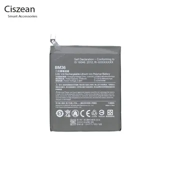 Ciszean 1x BM36 Vysokou Kapacitou 3180mAh Smart Mobile Mobilný Telefón Batéria Pre Xiao Xiao mi mi 5s Mi5s Batterie Bateria