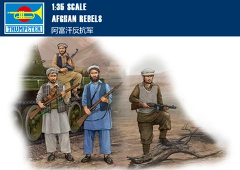 Trúbka 00436 1:35 Afganskej Odpor Armády Montáž modelu