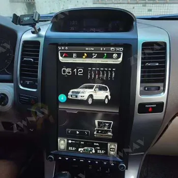Tesla Štýl vertikálne Obrazovke 4G+64GB Android 10.0 auto multimediálny prehrávač Pre Toyota prado 2002-2010 auto rádio stereo GPS vedúci jednotky