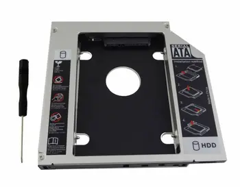 WZSM Nové 2. HDD SSD Pevný Disk Caddy Adaptér rámu pre HP EliteBook 8560w 8570w 8760w 8770w Vymeniteľné Modularitou