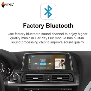 Iying Bezdrôtový Apple Carplay pre BMW NBT 1/2/3/4/5/7/X1/X3/X4/X5 2012-2016 Bezdrôtový Android Auto iOS Zrkadlenie Audio Prehrávač