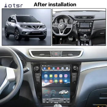 Tesla Štýl Android9.0 PX6 Na Nissan X-TRAIL-2016 stereo prijímač, autorádio auta GPS navigátor DVD Multimediálny Prehrávač Hlavu