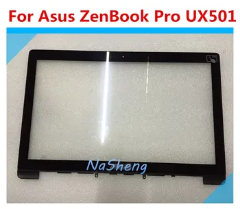 Pre Asus Zenbook Pro UX501 UX501V UX501VW Dotykový Lcd Displej Digitalizátorom. Sklo s Rámčekom
