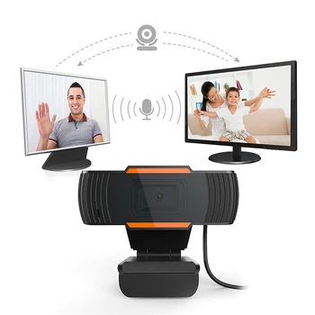 Kamera 1080P USB Video Hráč Kamera pre Portatile Prenosný Počítač Web Cam Vstavaný Mikrofón