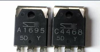 10Pairs 2SA1695 + 2SC4468 alebo 2STA1695 + 2STC4468 NA-3P Kremíka PNP + NPN zariadenie na epitaxiálny Planárne Tranzistor