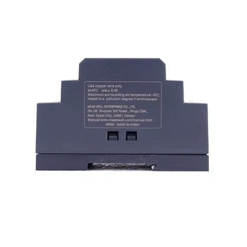 Pôvodné Znamenať Aj HDR-60-5 DC 5V 6.5 A 32.5 W meanwell Ultra Slim Krok Tvar DIN lištu Napájacie