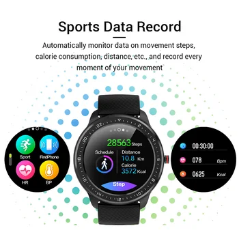 SEVERNOM OKRAJI Mužov Smart Hodinky Fitness Šport Tracker Srdcovej frekvencie, Krvného Tlaku, Vodotesný IP68 Beží Smartwatch Pre IOS a Android