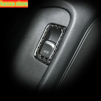 Carbon Fiber Tailbox prepnúť tlačidlo sequin Pre Audi A6, A7 2012 - LHD Automobilový priemysel Interiér Typ