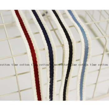 6 metrov Lemovaný Popruhu 13 mm Strapec Textílie páse s nástrojmi bavlna pásky Šitie Príslušenstvo pre vak odev