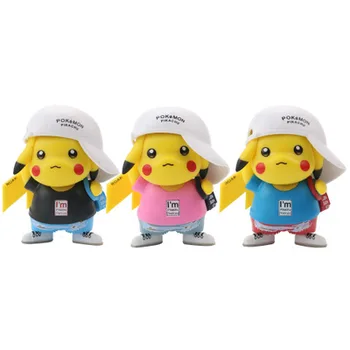 Pokemon hračky 8-11 cm číselné Údaje Bábiky Hračky Zber Pokemon Rôzne Série Trendy Pikachu Model Anime Pre Deti Darček