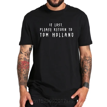 Tom Holland T shirt Zákona Superhrdina Zábavné List Tee tričko Soft Bežné Jednoduché Tee Topy EÚ Veľkosť