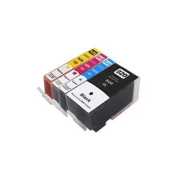 Kompatibilné atramentové kazety pre HP 920XL Pre HP920 Inkjetprinter 6000 6500 6500A 7000 7500 7500A tlačiareň s čipom