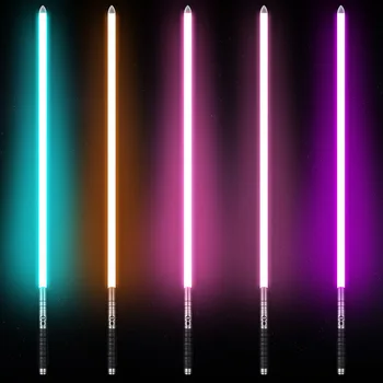 11 Farieb 100 cm Lightsaber Kovové Meč RGB Laser Light Saber Cosplay Chlapec Grile Hračka Svetelný Deti Darček Svetlo Vonkajšie Tvorivé Wars