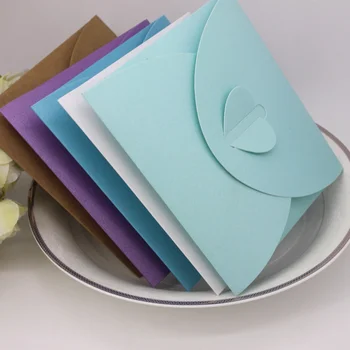 50Pcs Brown / Blue / Purple Kraft Papier CD Papier, Obálky diskov DVD Papar Prípade Taška CD Papier Skladovanie Tašky Kryt Drží 1CD Obálky