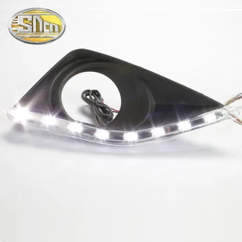 SNCN 2KS LED Denných prevádzkových Svetla Pre Toyotu Corolla 2007 - 2010, Auto Doplnky, Nepremokavé ABS 12V DRL Hmlové Svietidlo Dekorácie