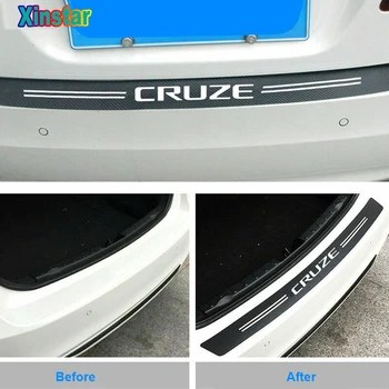 Carbon fiber Auto nárazníka Chránič nálepka Pre Chevrolet Cruze Lacetti SONIC ISKRA Auto Príslušenstvo