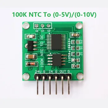 2 Jednotky 100K NTC 0-5V 10V Converter -20 až +150 Cel. NTC Thermistor Napätia Lineárny Prevod Signálu Kondicionér Modul