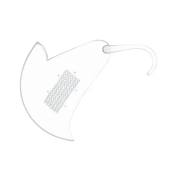 Transparentné Silikónové Maska Radikálnej Alternatívy, Priedušné, Odolné Opakovane Jasnú Tvár Masku Masque Adulte Úst Kryt 1PC Na Predaj