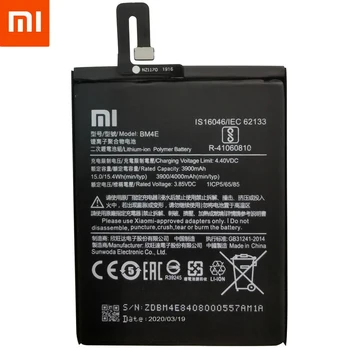 Xiao Mi Originálne Batérie Telefónu BM4E pre Xiao Mi Pocophone Poco F1 3900mAh Náhradné Batérie Bezplatné Nástroje