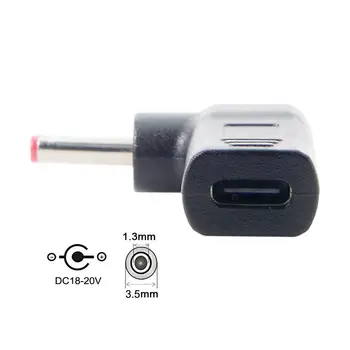 Typ C USB 3.1 USB-C DC 19V 3.5*1.3 mm 1.35 mm Adaptér PD Emulátor Spúšťať Converter pre Zobrazenie Sonic M1+
