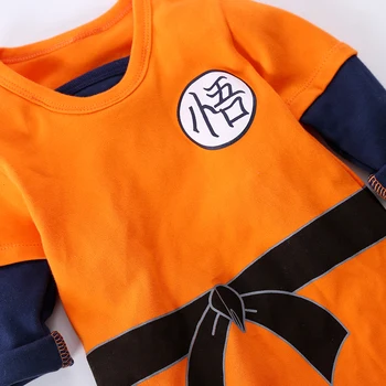 Kostým Anime Novorodenca Chlapec Oblečenie New Born Oblečenie Dieťa Romper Onesie Jumpsuit Pyžamo Oblečenie Babygrow Deti Jumper