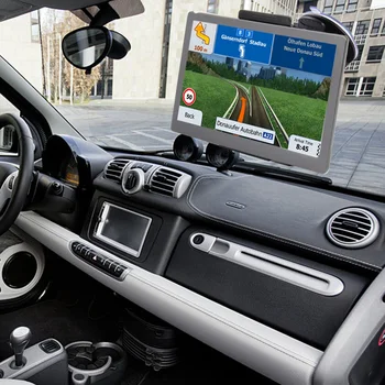 7 palcové GPS Navigácie Kapacitný displej 256MB 8GB Auto Truck Sat Nav FM Bluetooth Navigator Europe Mapy Ruska