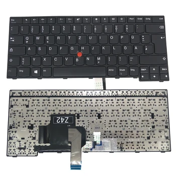 Nemecko Náhradné klávesnice 01AX053 01AX093 pre lenovo E470 ThinkPad E470c E475 GR nemecký GE klávesnice Ukazovateľ balíku KBD rám