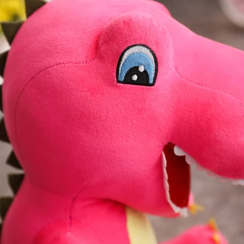 60 cm/95 cm Cartoon Dinosaura Plyšové Hračky Jednorožec Obrovský Tyrannosaurus Rex, Oblečenie pre Bábiky, Plyšové Hračky Pre Deti, Chlapci Klasické Hračky