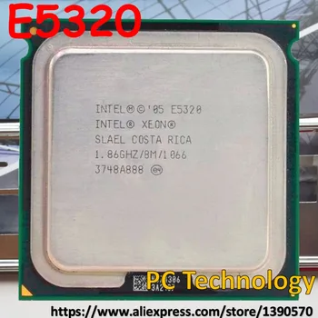 Originálne procesory Intel Xeon E5320 procesor 1.86 GHz, 8MB 1066 LGA771 Quad-Core CPU doprava Zadarmo (loď sa v rámci 1 deň)