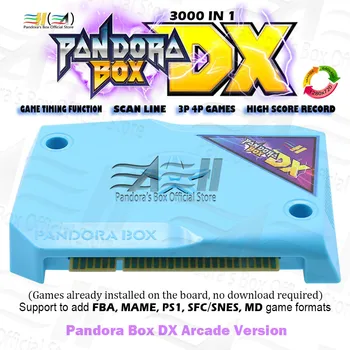 2021 Pandora Poľa DX 3000 v 1 arkádovej hry jamma doske plošného spoja pre arcade machine 3P 4P hru Retro scan line 3D tekken Mortal Kombat