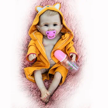 OtardDolls 20inches Plný Silikónové Telo Reborn Baby Doll Realistické Ručné Vinyl Realisticky Batoľa Bebe Naozaj Deti Playmates Hračky