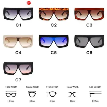 LongKeeper Nadrozmerné Okuliare Ženy Veľké Námestie Slnečné Okuliare Luxusné Retro Okuliare Dámy UV400 Strany Cestovné Gafas de sol