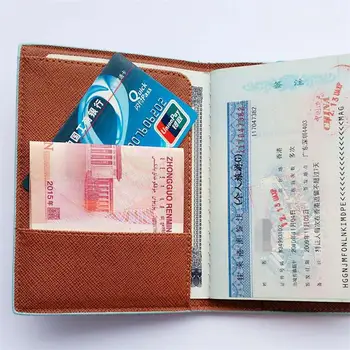 New Vysoká Kvalita Jednorožec Cestovný Pas Držiteľ Karty Kryt na Prípad pre Ženy, Mužov Dobrodružstvo porta passaporte pasport paspoort