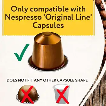 Kávové Kapsule Držiak na Stojan Otočný Káva Pod Veža Rack Otočná Kávy Struky Úložné Poličky pre Nespresso