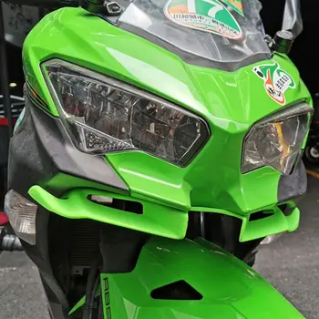Motocykel Prúdenie Vetra Stanovenie Krídlo Prednej Kapotáže Pneumatické Pery Kryt pre Kawasaki~ Ninja Ninja 250 400 2018 2019