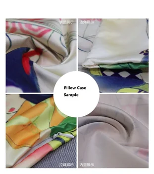 Nový bytový Textil Dva obojstranné Námestie Hodiť Vankúš Prípadoch Anime Plastové Spomienky Dakimakura pillowslip