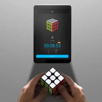 Pôvodný Xiao Smart Magické Kocky Rubik Kocka 3x3x3 Námestie Bluetooth Prepojenie Magnetické Cube Puzzle Prírodovedných Hračka Darček